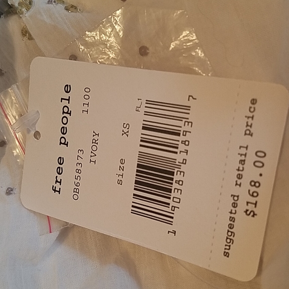 Free people ivory gemsunburst detail XS - Picture 3 of 3